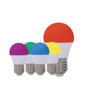 لامپ ال‌ای‌دی حبابی رنگی 3 وات