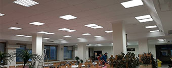 پروژه به‌روزرسانی و بهینه‌سازی سیستم روشنایی ساختمان شرکت توانیر