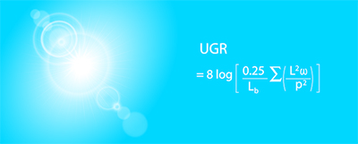  مشخصه UGR در پنل‌های ال‌ای‌دی LED