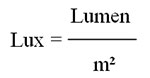 فرمول محاسبه لوکس