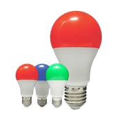 9W LED Decorative SMD Bulb E27 Colored Cover