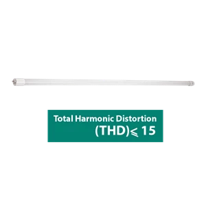لامپ ال‌ای‌دی فلورسنتی دو طرفه 18 وات - مشخصه THD کمتر از %15