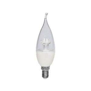 6W LED Candle SMD Clear Star Tailed E14 - Types: A | B